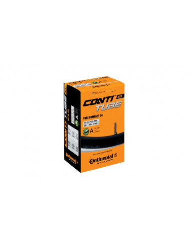 Continental Compact 24 Bilventil 40mm Slange Continental Compact 24 Bilventil 40mm Slange