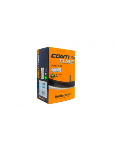 Continental Compact 20 Bilventil 34mm Slange Continental Compact 20 Bilventil 34mm Slange